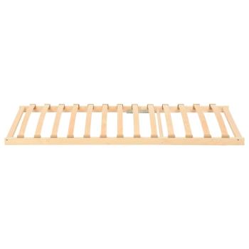 Bett-Lattenrost Braun 120 x 190 cm Massivholz Buche
