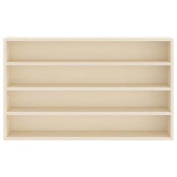 Wanddisplay-Case Wandhalterung Beige 60 x 8,5 x 37 cm