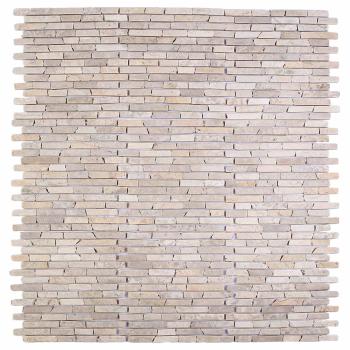 Mosaikfliesen Creme 30 x 30 cm Marmor