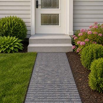 ARDEBO.de - Mosaikfliesen Grau 30 x 30 cm Marmor