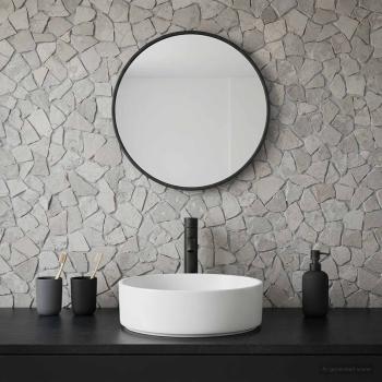 Mosaikfliesen Creme 30 x 30 cm Marmor