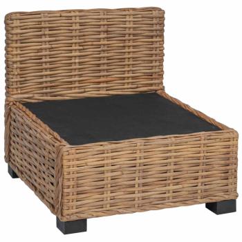 Mittels Sofa mit Kissen GENDT Naturrattan Natur