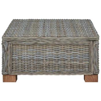Couchtisch GENDT Naturrattan Kubu Grau 67 x 60 x 30 cm