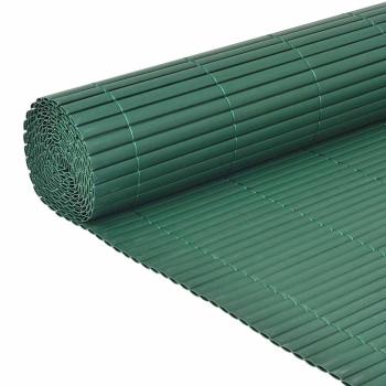 Gartenzaun Grün 150 x 300 cm PVC