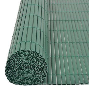 Gartenzaun Grün 150 x 300 cm PVC