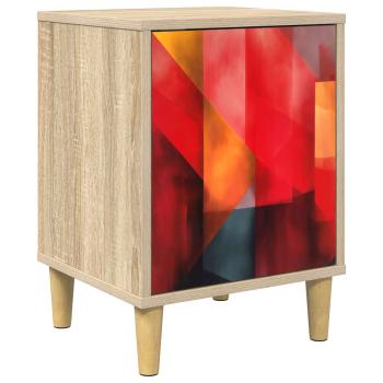 Nachttisch HEESCH Sonoma-Eiche 36 x 33 x 50 cm Holzwerkstoff