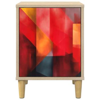 Nachttisch HEESCH Sonoma-Eiche 36 x 33 x 50 cm Holzwerkstoff