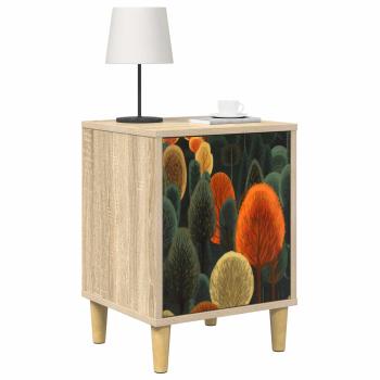 Nachttisch ZAANDAM 2 stk. Sonoma-Eiche 36 x 33 x 50 cm