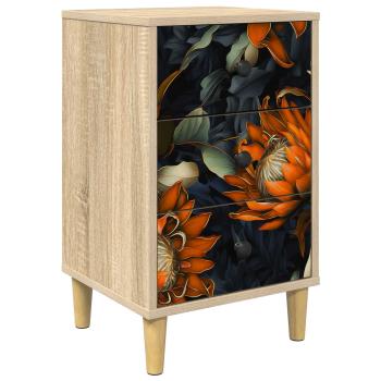 Nachttisch LOCHEM Sonoma-Eiche 36 x 33 x 60 cm Holzwerkstoff