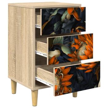 Nachttisch LOCHEM Sonoma-Eiche 36 x 33 x 60 cm Holzwerkstoff