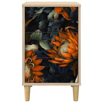 Nachttisch LOCHEM Sonoma-Eiche 36 x 33 x 60 cm Holzwerkstoff