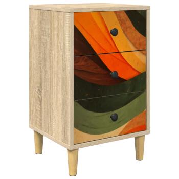 Nachttisch BONN Sonoma-Eiche 36 x 33 x 60 cm Holzwerkstoff