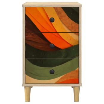 Nachttisch BONN Sonoma-Eiche 36 x 33 x 60 cm Holzwerkstoff
