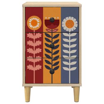 Nachttisch ESSEN Sonoma-Eiche 36 x 33 x 60 cm Holzwerkstoff
