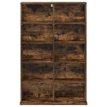 CD Regal Raucheiche 65 x 23,5 x 97,5 cm Holzwerkstoff