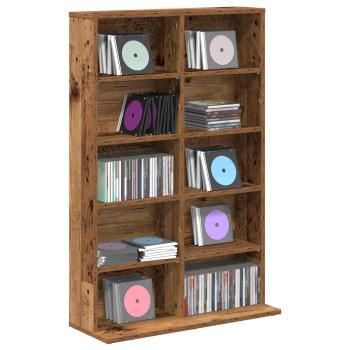 CD Regal Altholz 65 x 23,5 x 97,5 cm Holzwerkstoff