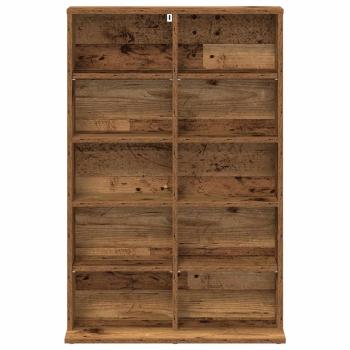 CD Regal Altholz 65 x 23,5 x 97,5 cm Holzwerkstoff