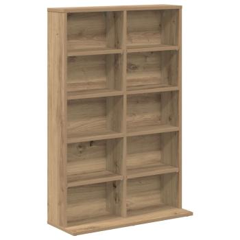 CD Regal 2 Stk. Artisan-Eiche 65 x 23,5 x 97,5 cm Holzwerkstoff