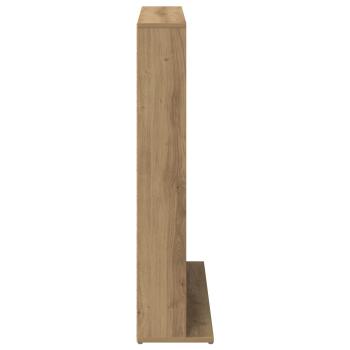 CD Regal Artisan-Eiche 33 x 23,5 x 97,5 cm Holzwerkstoff