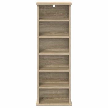 CD Regal Sonoma-Eiche 60 x 17 x 92 cm Holzwerkstoff