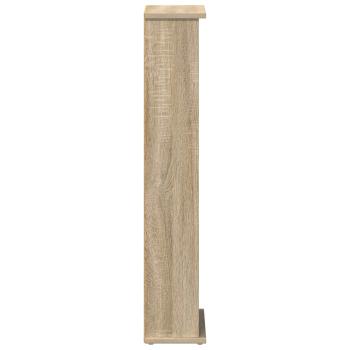 CD Regal Sonoma-Eiche 60 x 17 x 92 cm Holzwerkstoff