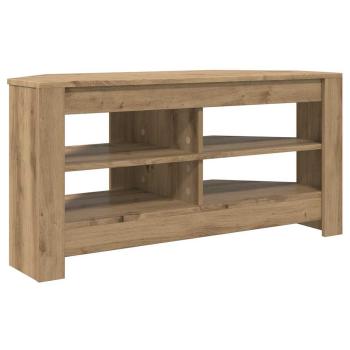 EckTVSchrank 102 x 40,5 x 45 cm Artisan-Eiche Holzwerkstoff