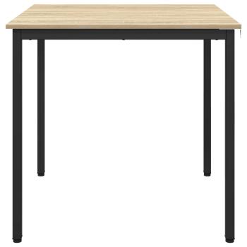 Esstische 80 x 80 x 75 cm Holzwerkstoff Sonoma-Eiche