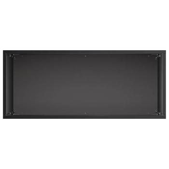 Garten-Pflanzgefäß 2 stk. Schwarz 50 x 20 x 75 cm