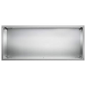 Garten-Pflanzgefäß 2 stk. Silber 50 x 20 x 75 cm