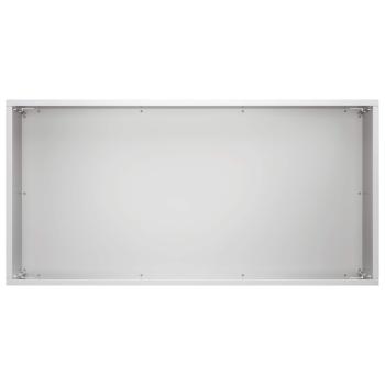 Garten-Pflanzgef?? Silber 60 x 30 x 50 cm Verzinkter Stahl