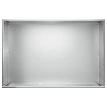 Garten-Pflanzgefäß Silber 60 x 40 x 50 cm Verzinkter Stahl