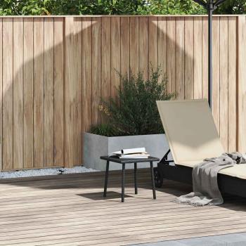 ARDEBO.de - Garten-Couchtisch Rechteckig Schwarz 40x40x37 cm Poly Rattan
