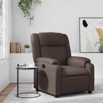 ARDEBO.de - Relaxsessel Braun Kunstleder