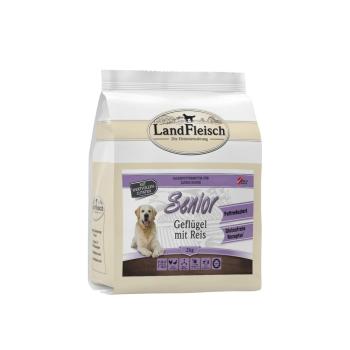 ARDEBO.de LandFleisch Dog Trocken Senior Geflügel mit Reis 2kg