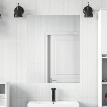 ARDEBO.de - Selbstklebende Spiegel-Folie 60 x 200 cm 2 Stk. Silber PET