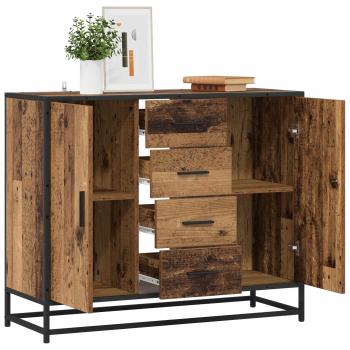 Sideboard Altholz 92 x 35 x 76 cm Holzwerkstoff