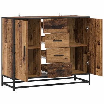 Sideboard Altholz 92 x 35 x 76 cm Holzwerkstoff