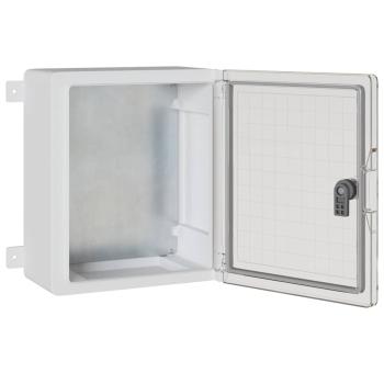 Steuerungsschrank Grau 37 x 16,5 x 35 cm ABS Kunststoff