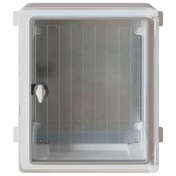 Steuerungsschrank Grau 37 x 16,5 x 35 cm ABS Kunststoff
