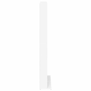 CD Regal Weiß 65 x 23,5 x 175 cm Holzwerkstoff