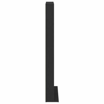 CD Regal Schwarze Eiche 65 x 23,5 x 175 cm Holzwerkstoff