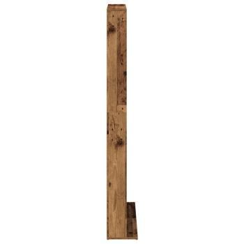 CD Regal Eichenholz 65 x 23,5 x 175 cm Holzwerkstoff