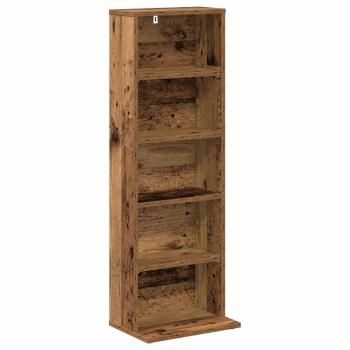 CD Regal Altholz 33 x 23,5 x 97,5 cm Holzwerkstoff