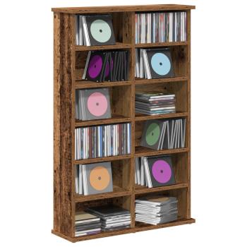 CD Regal Altholz 60 x 17 x 92 cm Holzwerkstoff