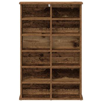 CD Regal Altholz 60 x 17 x 92 cm Holzwerkstoff