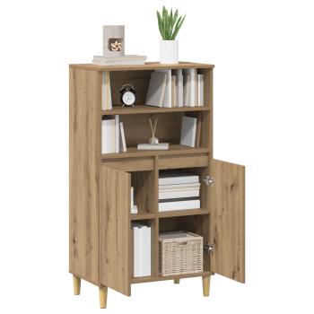 Highboard Artisan-Eiche 60 x 36 x 110 cm Holzwerkstoff