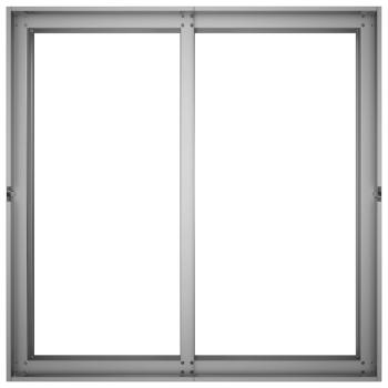 Garten-Pflanzgefäß Silber 80 x 80 x 60 cm Verzinkter Stahl