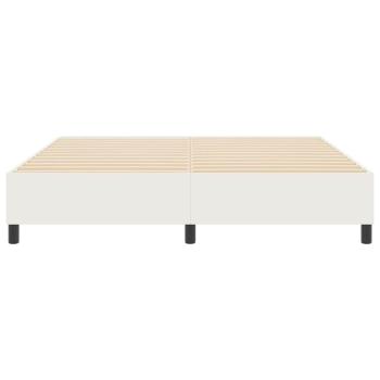 Plattformbettgestell Creme 180 x 200 cm Cordstoff