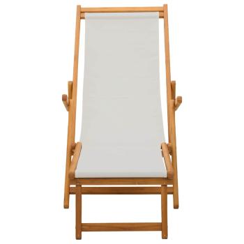 Klappbare Sonnenliege 2 pcs 3 Position Massives Eukalyptus Holz