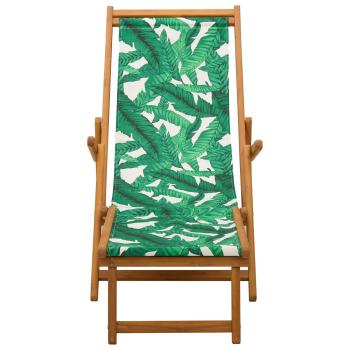 Klappbare Sonnenliege 2 pcs 3 Position Massives Eukalyptus Holz